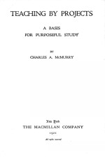TE<em>A</em>CHING BY PROJECTS:<em>A</em> B<em>A</em>SIS FOR PURPOSEFUL STUDY