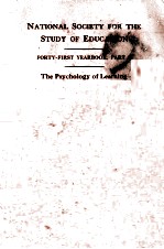 THE FORTY-FIRST YEAR<em>B</em>OOK OF THE NATIONAL SO<em>C</em>IETY FOR THE STUDY OF EDU<em>C</em>ATION PART Ⅱ