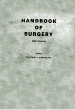 HANDBOOK <em>OF</em> SURGERY  SIXTH <em>EDITION</em>