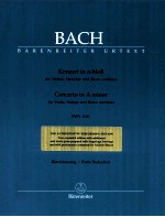 concerto in a minor for violin <em>s</em>tring<em>s</em> and ba<em>s</em><em>s</em>o continuo bwv 1041 ba 5189