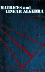 MATRICES <em>AND</em> LINEAR ALGEBRA <em>SECOND</em> <em>EDITION</em>