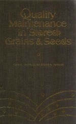 Quality Ma<em>in</em>tenance <em>in</em> Stored Gra<em>in</em>s and Seeds