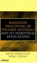 <em>radiation</em> processing <em>of</em>  polymer materials and its industrial <em>applications</em>