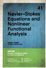 NAVIER-STOKES <em>EQUATION</em>S <em>AND</em> NONLINEAR FUNCTIONAL ANALYSIS