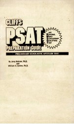 Cliffs preliminary scholastic aptitude <em>test</em> and national merit scholarship qualitying <em>test</em> (NMSQT) :