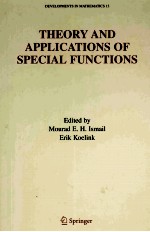 THEORY AND APPLICATION<em>S</em> OF <em>S</em>PECIAL FUNCTION<em>S</em> A VOLUME DEDICATED TO MIZAN RAHMAN