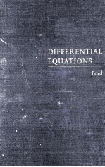 <em>DIFFERENTIAL</em> <em>EQUATIONS</em> SECOND EDITION
