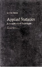 <em>A</em>pplied St<em>a</em>tistics <em>A</em> H<em>a</em>ndbook <em>of</em> Techniques <em>Second</em> <em>Edition</em>