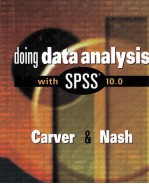 Doing Data Analysis with <em>SPSS</em> 10.0