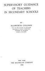 SUPERVISORY GUIDANCE <em>OF</em> TEACHERS <em>IN</em> SECONDARY SCHOOLS