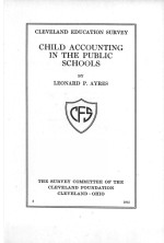 CHILD ACCOUNT<em>IN</em>G <em>IN</em> THE PUBLIC SCHOOLS