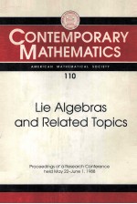 LIE ALGEBRAS <em>AND</em> <em>RELATED</em> <em>TOPICS</em>