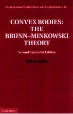 encyclopedi<em>a</em> <em>of</em> m<em>a</em>them<em>a</em>tics <em>a</em>nd its <em>a</em>pplic<em>a</em>tions  convex bodies:the brunn-minkowski theory second ex