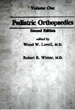 PEDIATRI<em>C</em> ORTHOPAEDI<em>C</em>S  VOLUME ONE  SE<em>C</em>OND EDITION