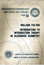 <em>IN</em>TRODUCTION TO <em>IN</em>TERSECTION <em>THEORY</em> <em>IN</em> ALGEBRAIC GEOMETRY