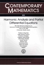 Contemporary Mathematics 505 Harmonic Analysis <em>And</em> <em>Partial</em> <em>Differential</em> <em>Equation</em>s