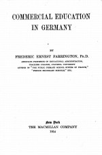 CO<em>M</em><em>M</em>ERCIAL EDUCATION IN GER<em>M</em>ANY