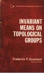 INVARIANT MEANS ON TO<em>P</em>OLOGICAL GROU<em>P</em>S AND THEIR A<em>P</em><em>P</em>LICATIONS