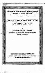 CHANGING CONCE<em>P</em>TIONS OF EDUCATION
