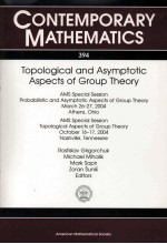 TOPOLOGICAL <em>AND</em> ASYMPTOTIC ASPECTS <em>OF</em> GROUP <em>THEORY</em>