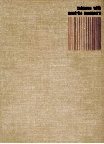CALCULUS WITH ANALYTIC GEO<em>M</em>ETRY