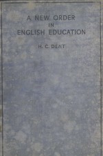 A NEW ORDER <em>IN</em> ENGLISH EDUCATION