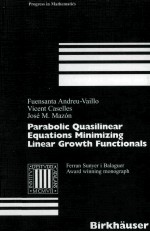 Parabolic Quasi<em>linear</em> <em>Equations</em> Minimizing <em>Linear</em> Growth Eunctionals