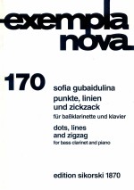 punkte linien und zickzack für babklarinette und klavier dots lines and zigzag <em>for</em> bass claret and p