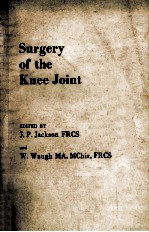Surgery o<e<em>m</em>>f</e<em>m</em>> the knee joint